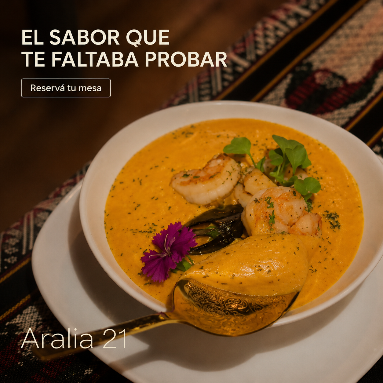 Cocina peruana en Restaurante Aralia 21 Heredia