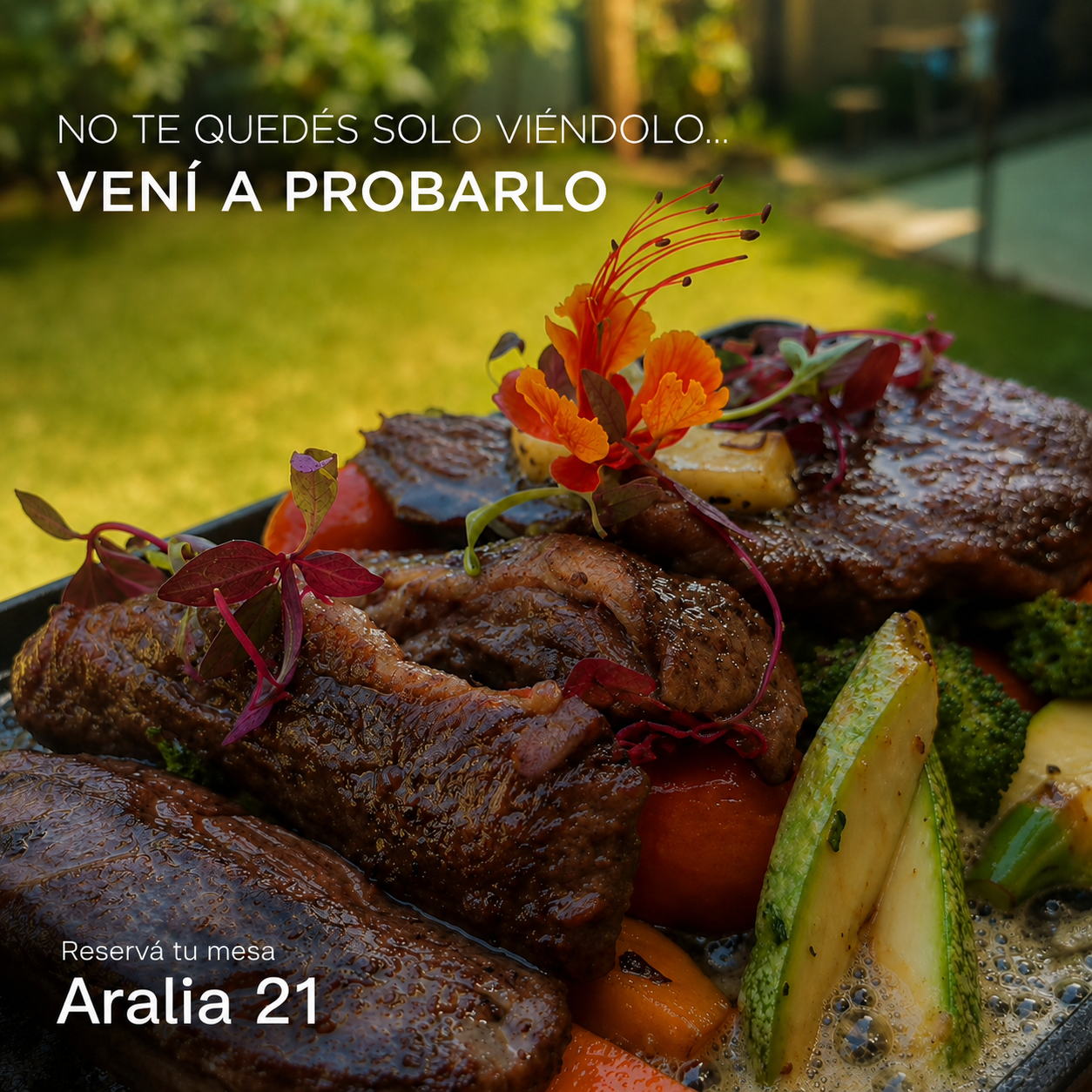 Experiencia gastronómica en Restaurante Aralia 21 en Heredia